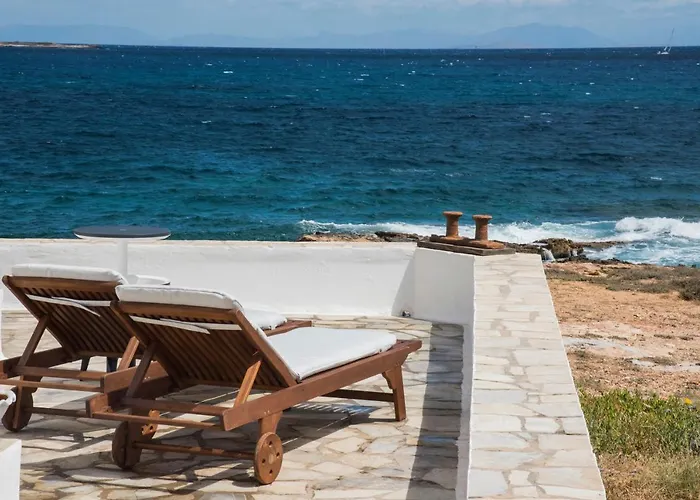 Kyma Seafront Exceptional 2bd House In 펜션 나오우사