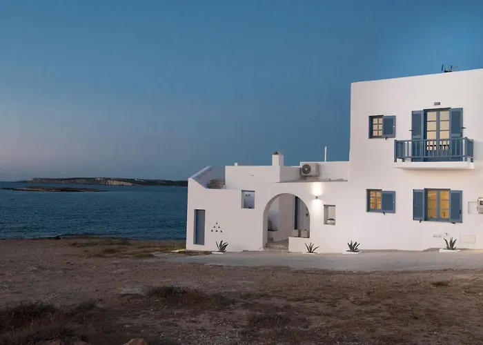 Kyma Seafront Exceptional 2bd House In Feriehus Naousa