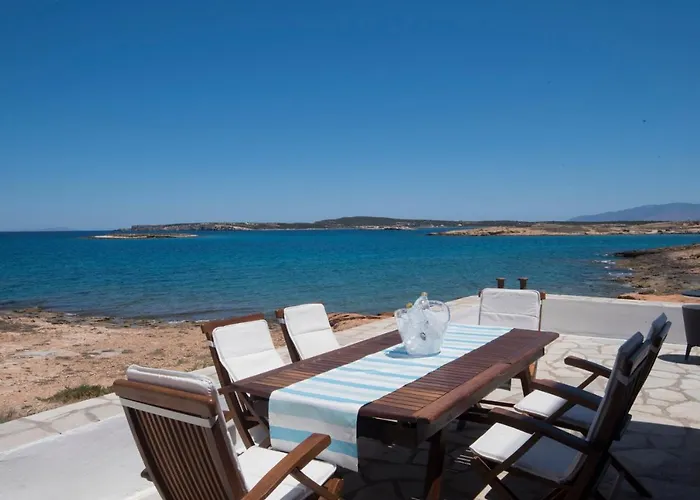 펜션 Kyma Seafront Exceptional 2bd House In *