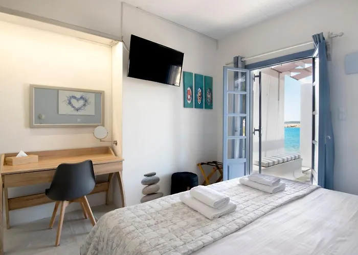 Kyma Seafront Exceptional 2bd House In Feriehus *