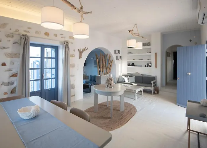 Kyma Seafront Exceptional 2bd House In Feriehus *