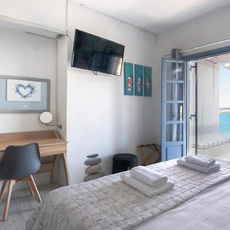 Kyma Seafront Exceptional 2bd House In Ferienhaus Naoussa